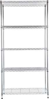 4090 Style Selections Steel 5-Tier Utility Unit E4090OBH501 Shelving System