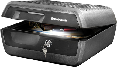 Fireproof and waterproof safes Sentrysafe Fireproof and Waterproof Safe Box with Keyed Lock CHW30102