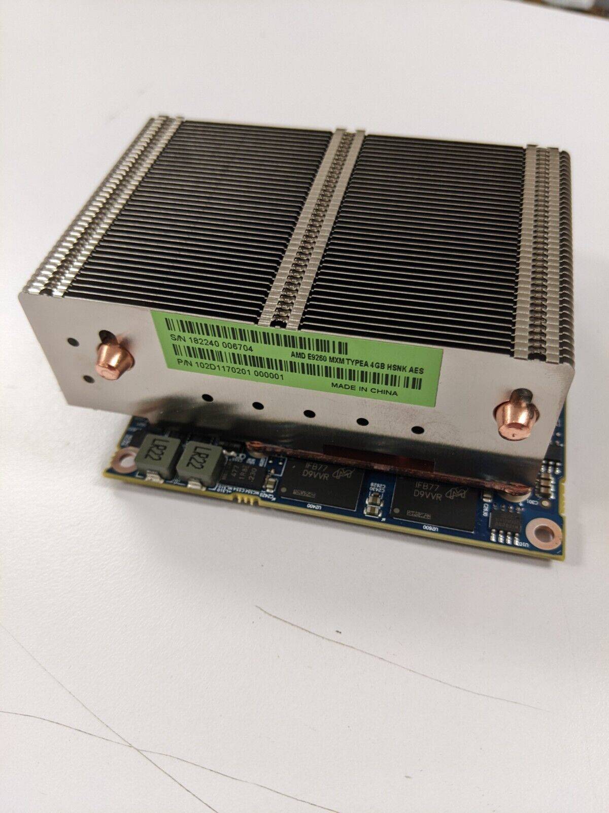 AMD Radeon E9260 MXM 4GB Video Graphics Card