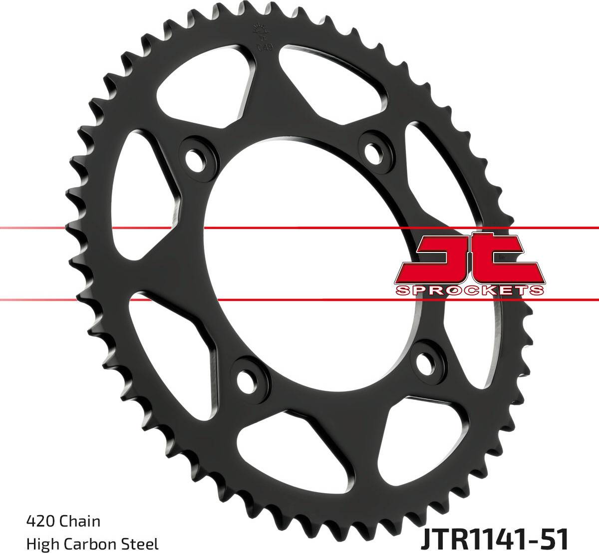 Steel Rear Sprocket JTR1141.51
