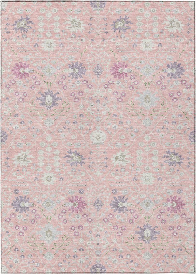 Addison Rugs Chantille Machine Washable ACN1009 8' x 10' Rug Pink