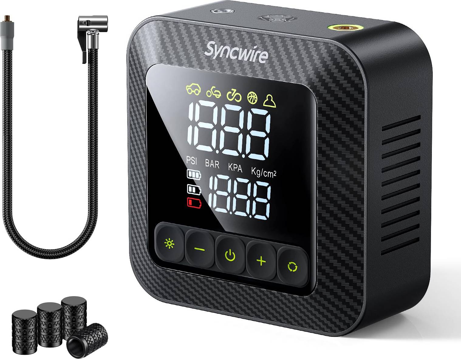 Tyre Inflator Portable Air Compressor