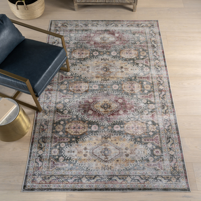 Nuloom Smart Plus with SplashGuard Area Rug 4 x 6 Green