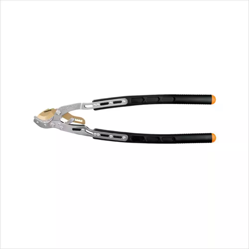 Pruning shears Fiskars 2 in Anvil Ratcheting Lopper With Titanium Blade 27 in