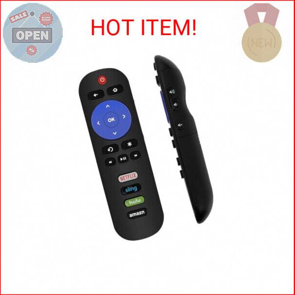 Tcl tv remote ZdalaMit Rc282 Remote Control for TCL Roku TV 32S301 40FS3700 55S401 6