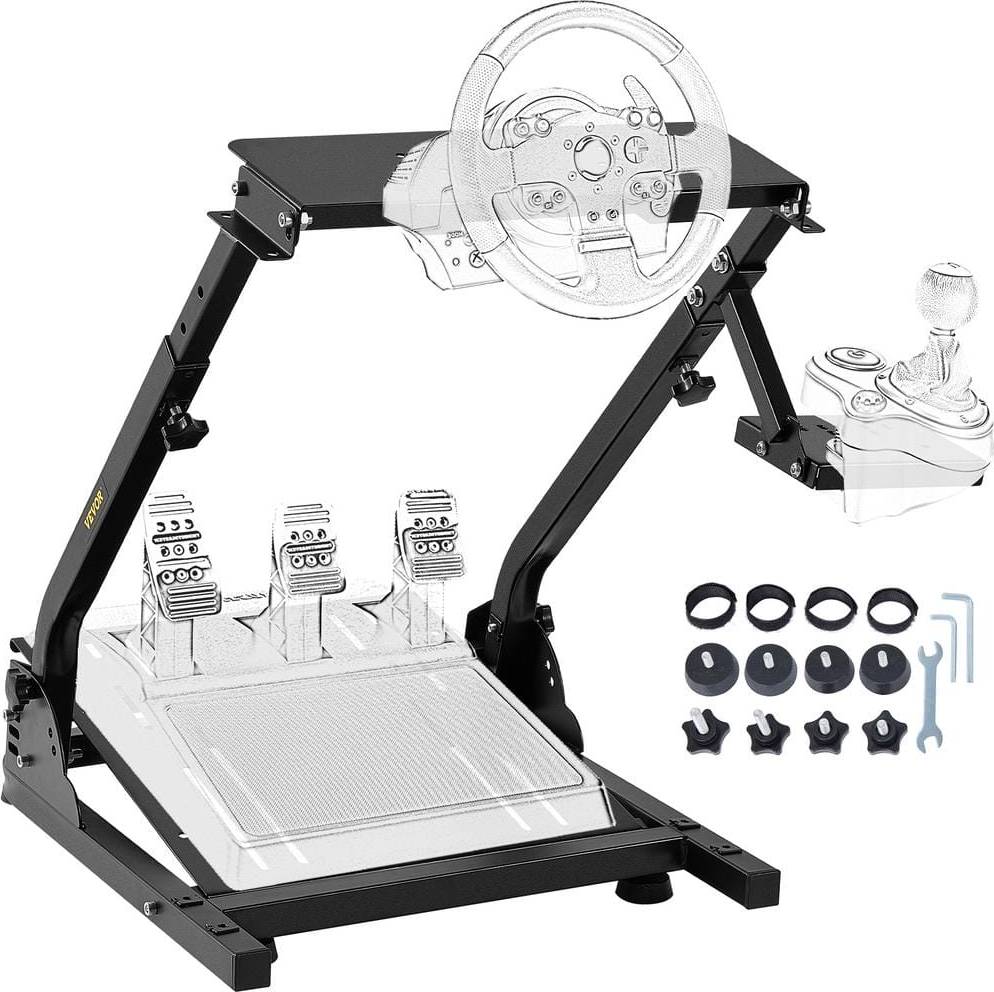 Racing simulator VEVOR Racing Simulator Cockpit Steering Wheel Stand For G29 Ps4 G920 Xbox Ps