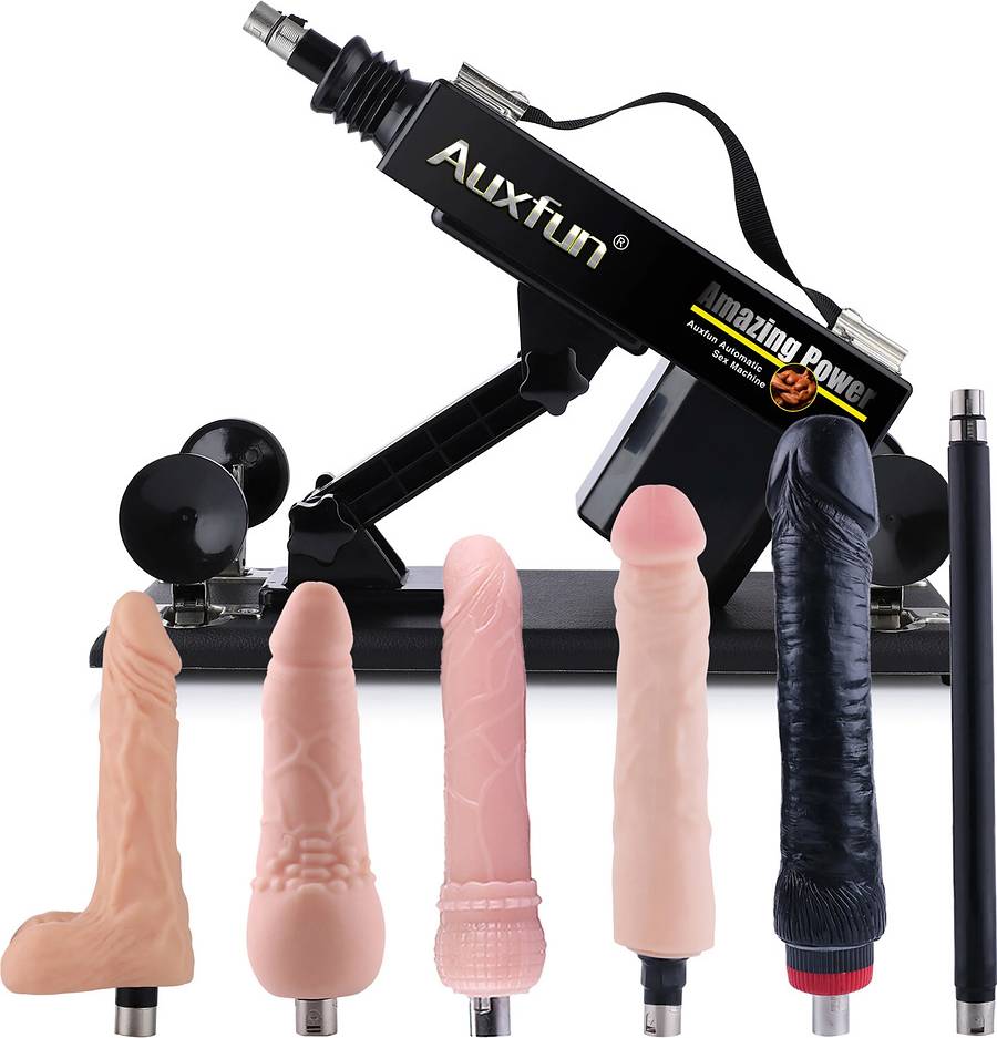 Sex machine Sexleksaker Auxfun Basic 3XLR Sex Machine Bundle R-J