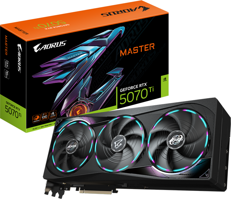 RTX 5070 Ti Master 16Go Graphics Card