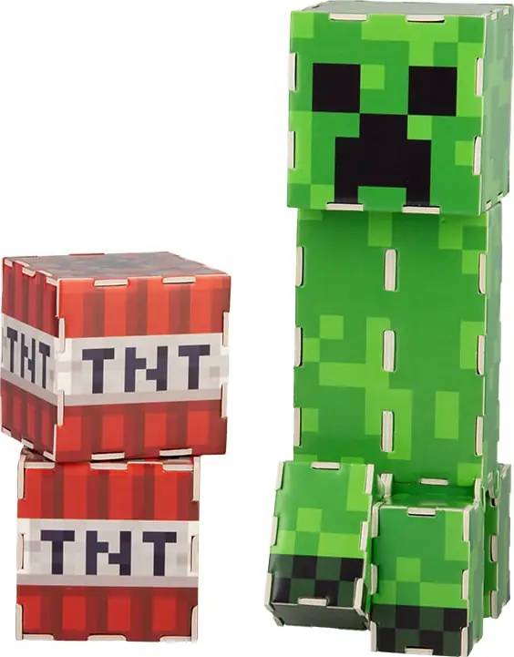 Minecraft Creeper Construction Kit