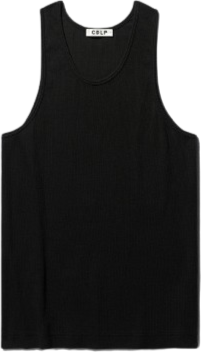 CDLP Rib Tank Top Off-Black