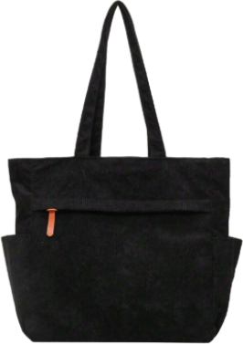 Shein Simple Solid Color Multiple Pockets Shoulder Bag