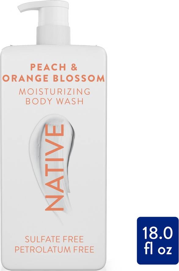 Native Moisturizing Body Wash Contains