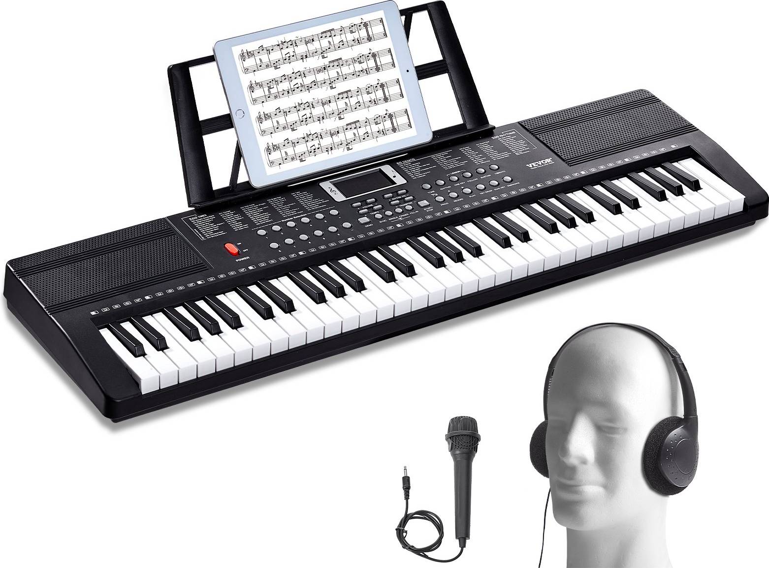 Keyboard piano VEVOR 61 Key Digital Keyboard Piano Kit