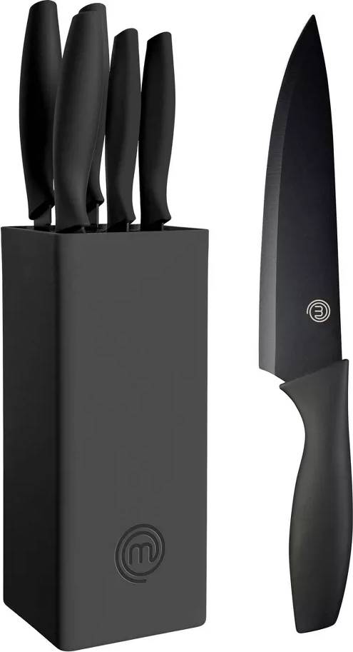 Knife set MasterChef Block Kitchen Knife Set 7pc Knife Set