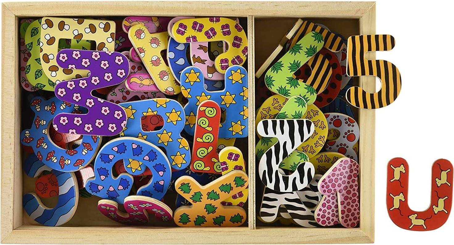 Magnetic Numbers & Letters 88pcs