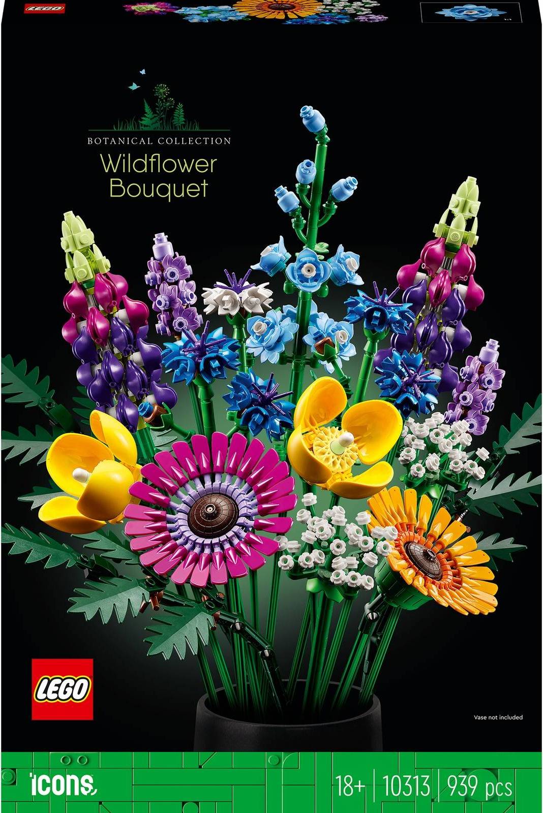 LEGO Icons Bouquet of Wild Flowers 10313
