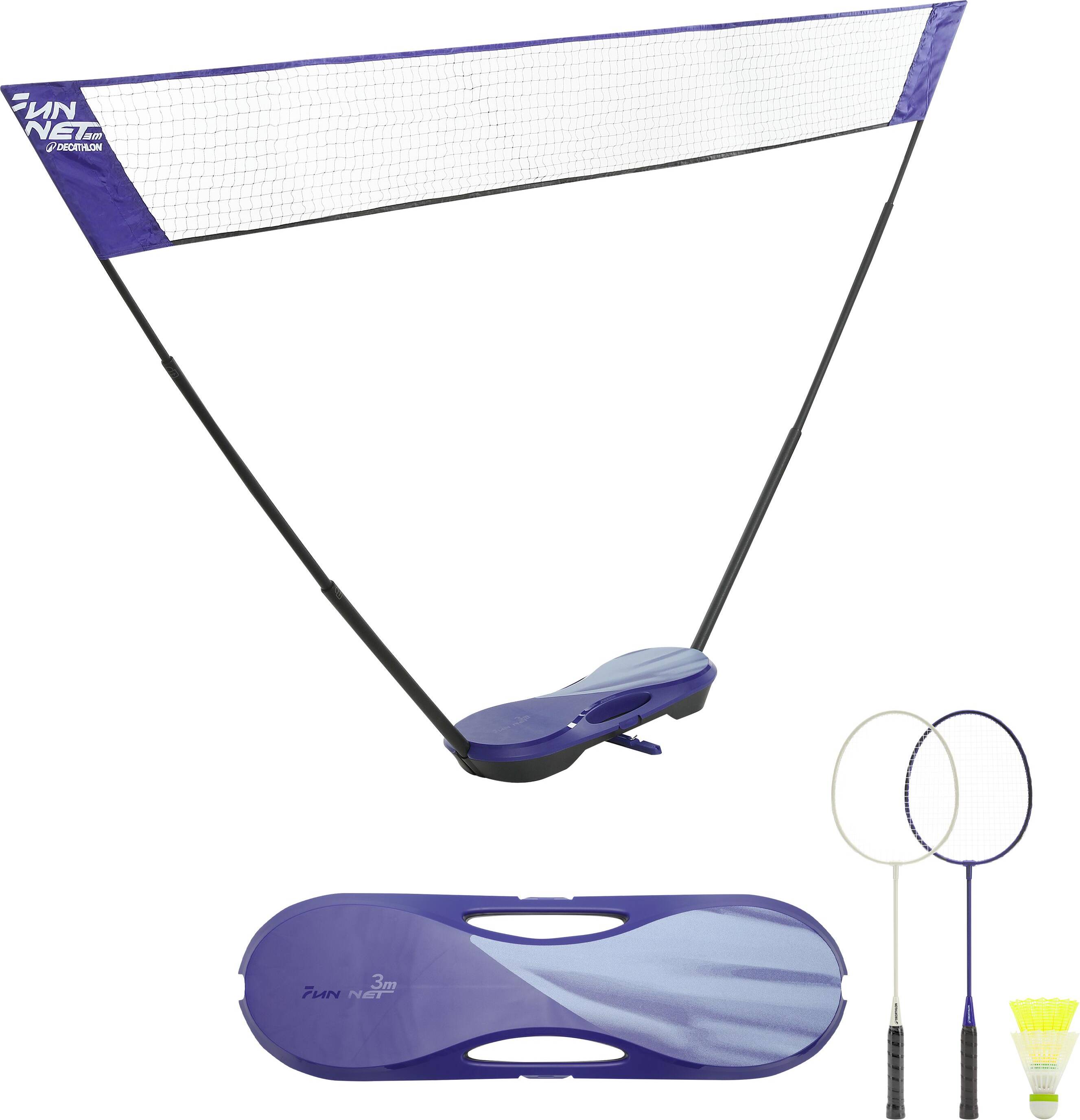 Perfly Badminton Net Fun Set 3 Meter Royal Blue