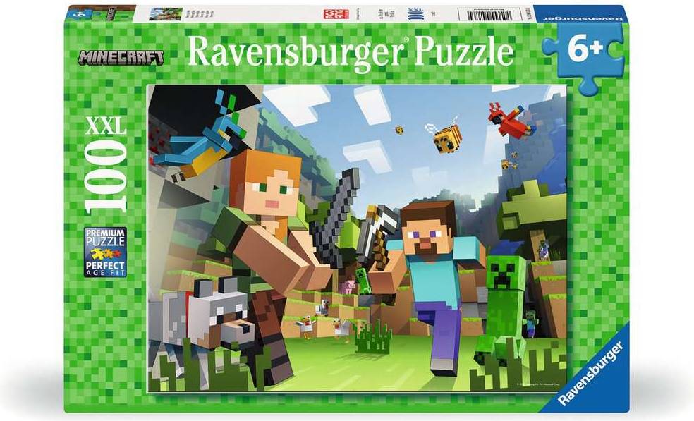 Ravensburger Minecraft 100P Multi Patterned