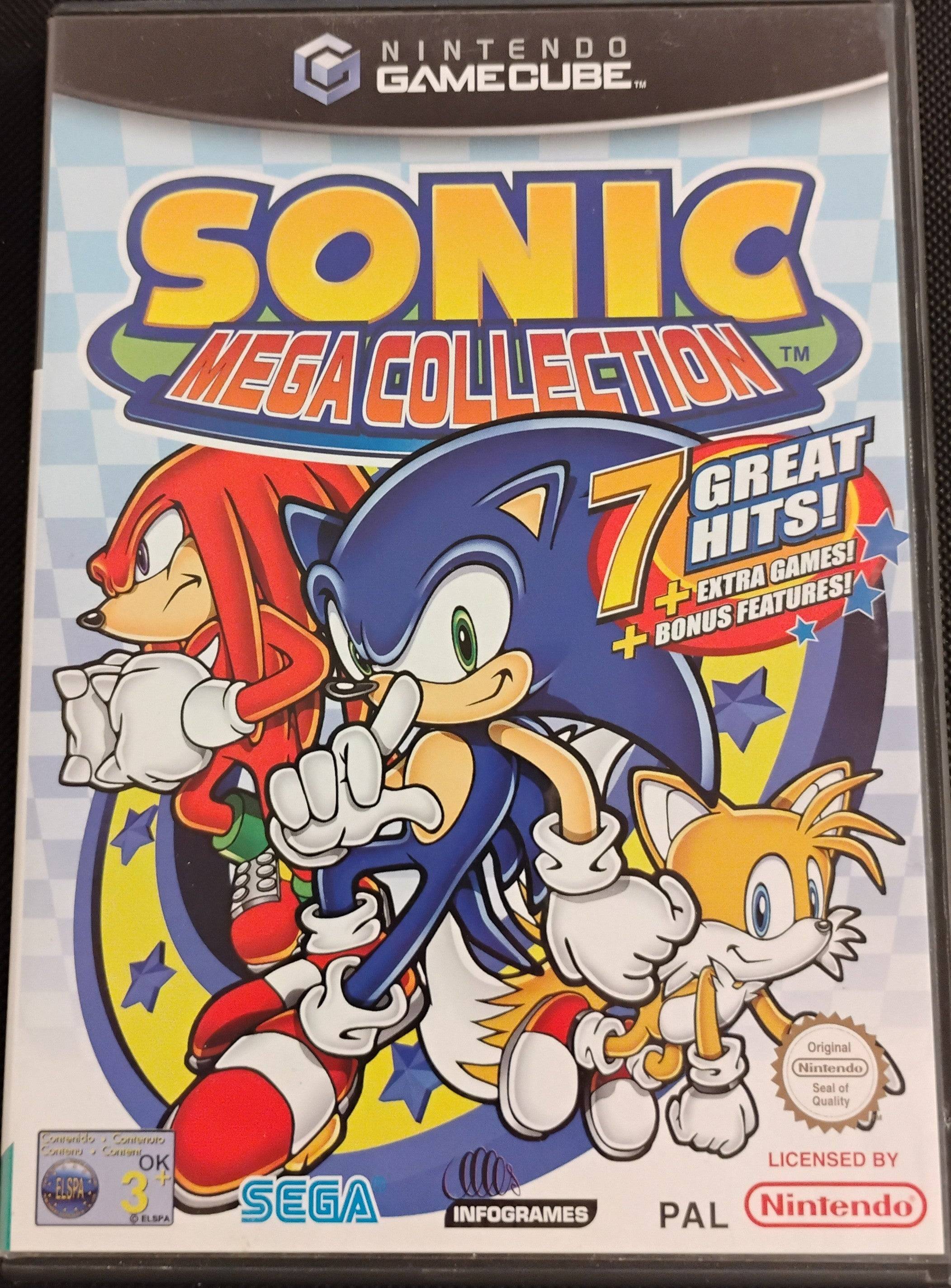 Gamecube Sonic Mega Collection Nintendo GameCube Complete