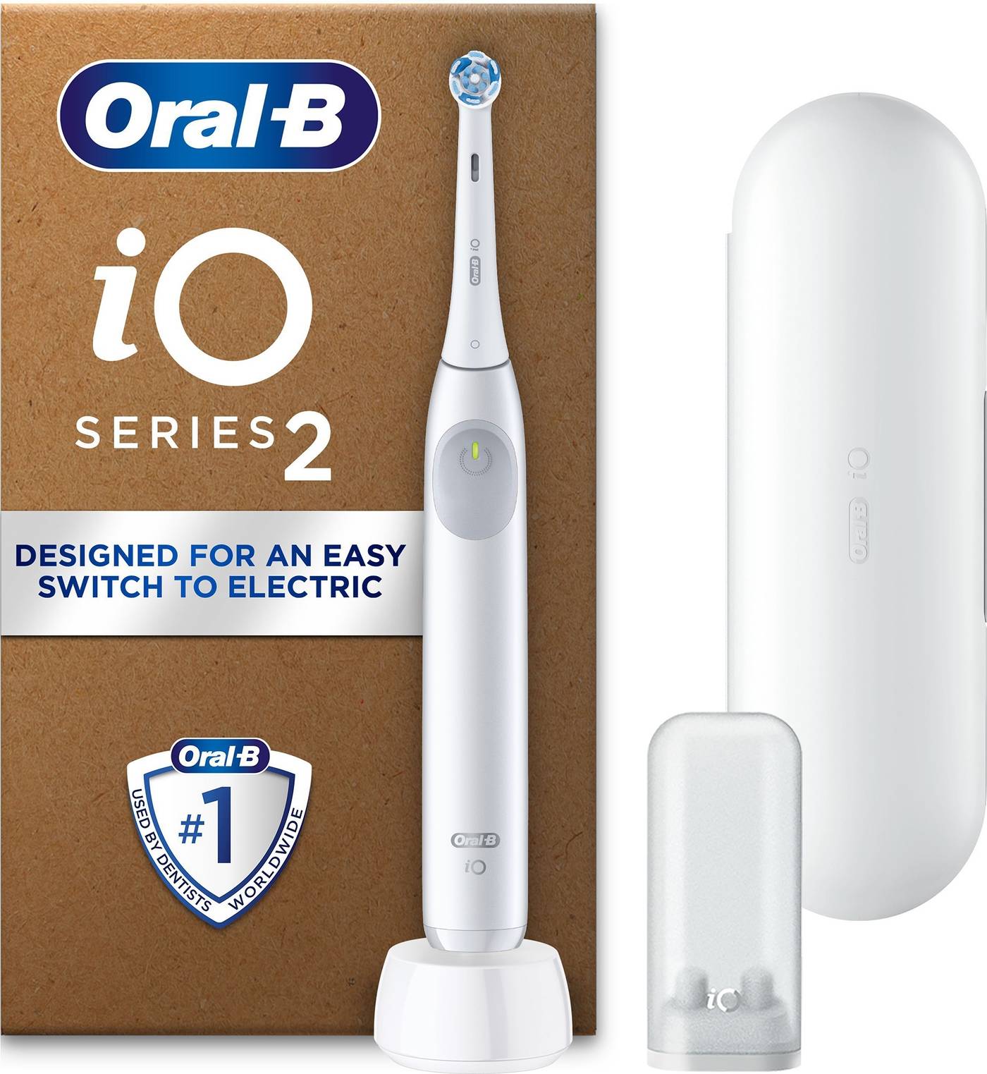 Oral b io2 Oral-B iO2 Simple White Electric Toothbrush
