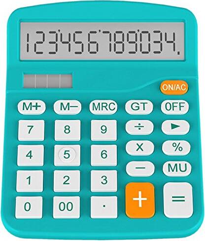 Helect Standard Function Calculator Blue
