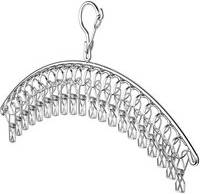Cyslmuk Stainless Steel Sock Drying Rack - 40 Clips