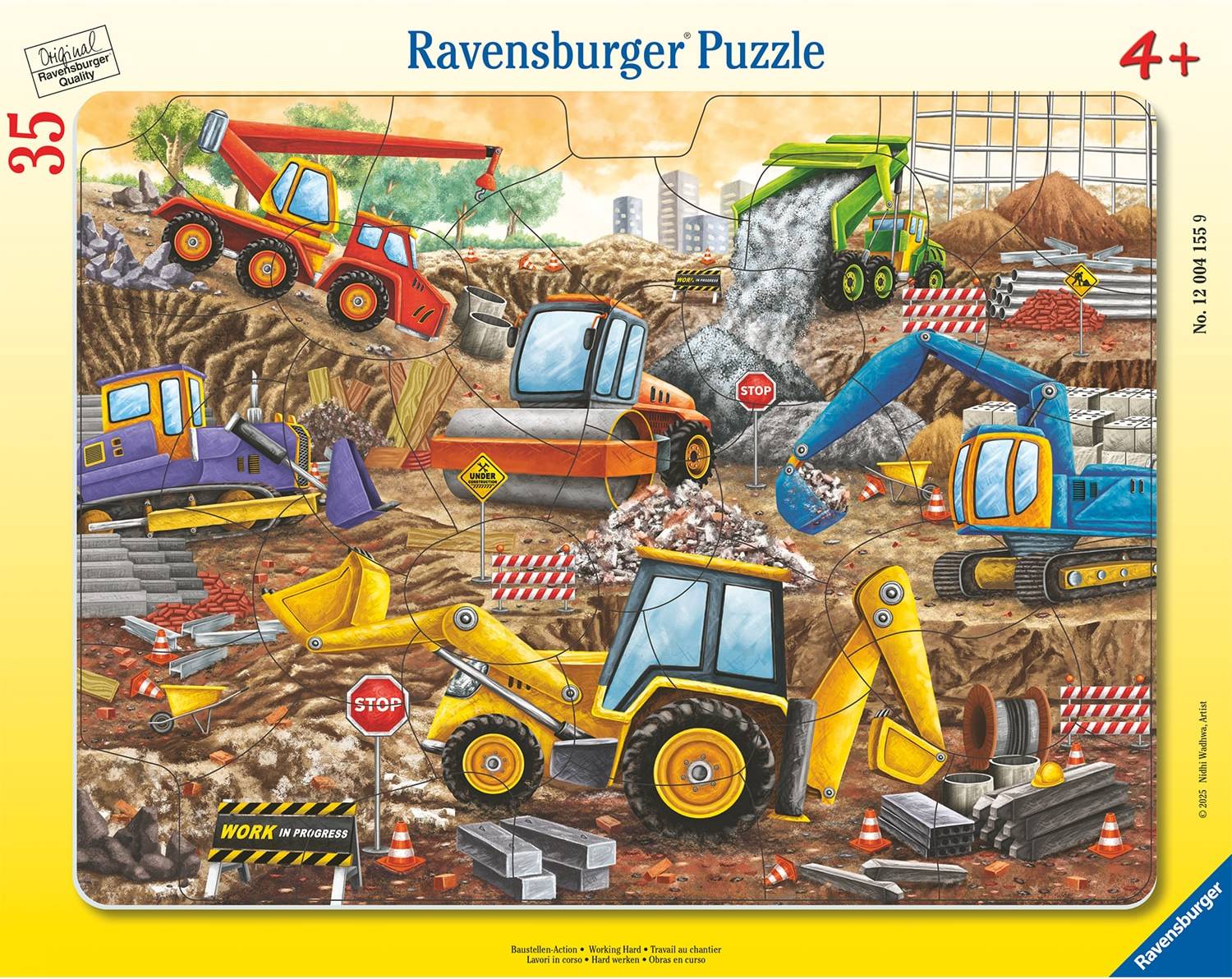 Ravensburger Rampussel Arbetsplats 35 Bitar