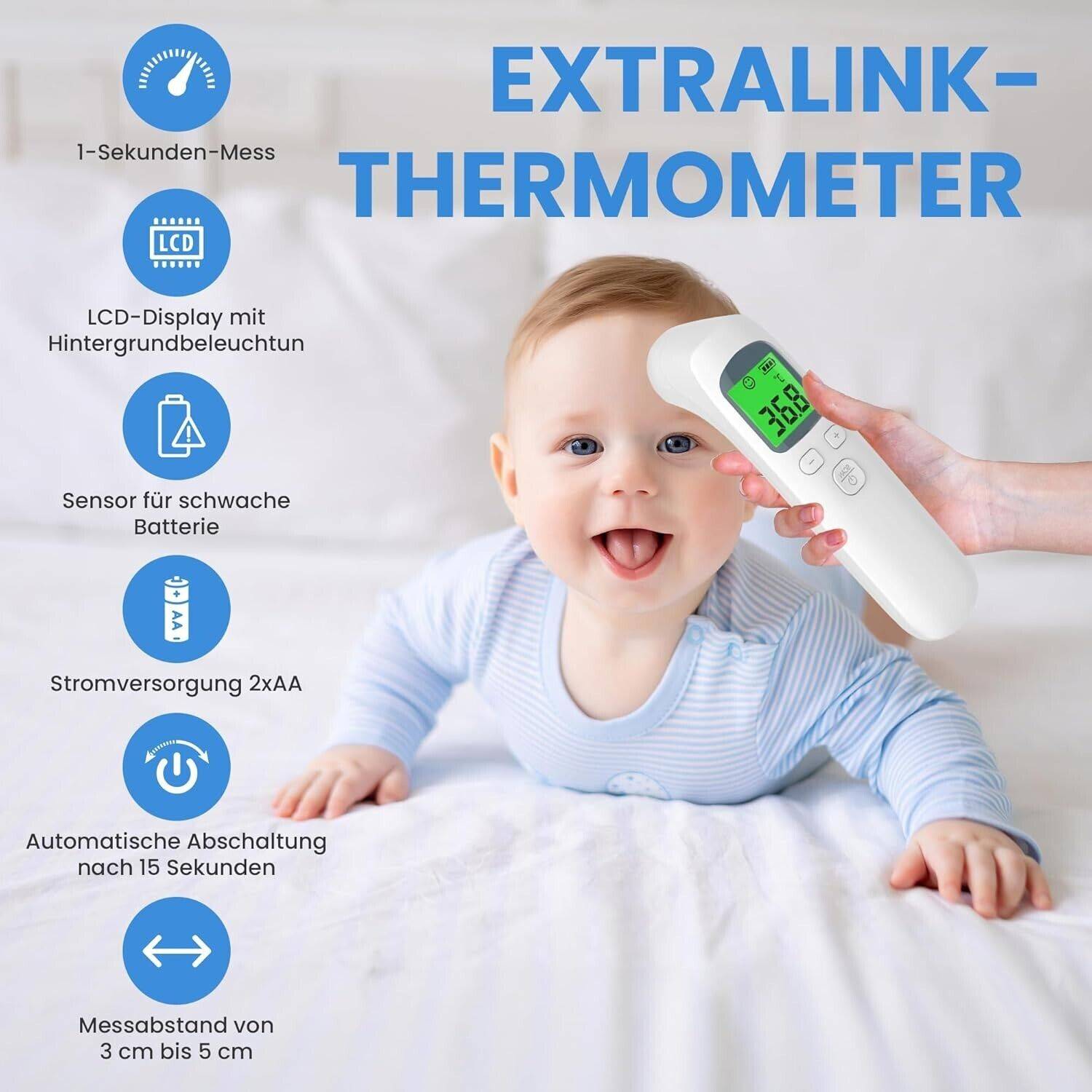 Infrarødt termometer Extralink F01 Infrarødt Termometer