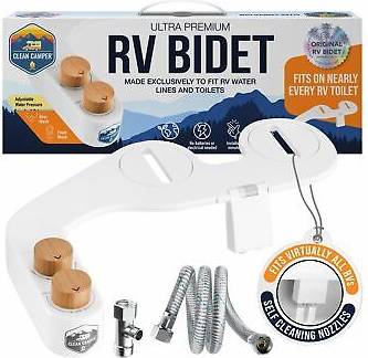 Clean Clean Camper RV Bidet Adjustable Dual Nozzle