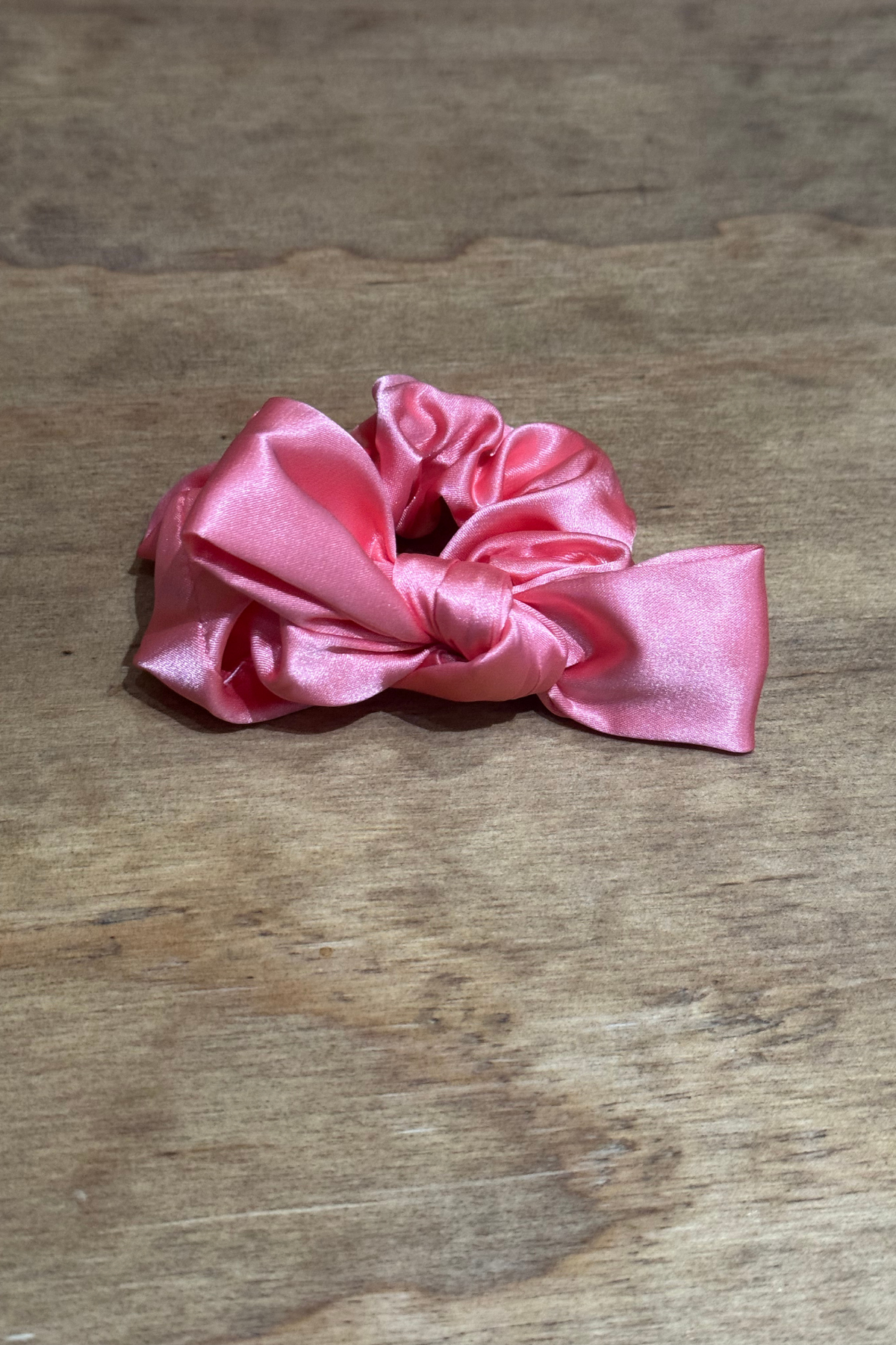 Bow Scrunchie Rosa