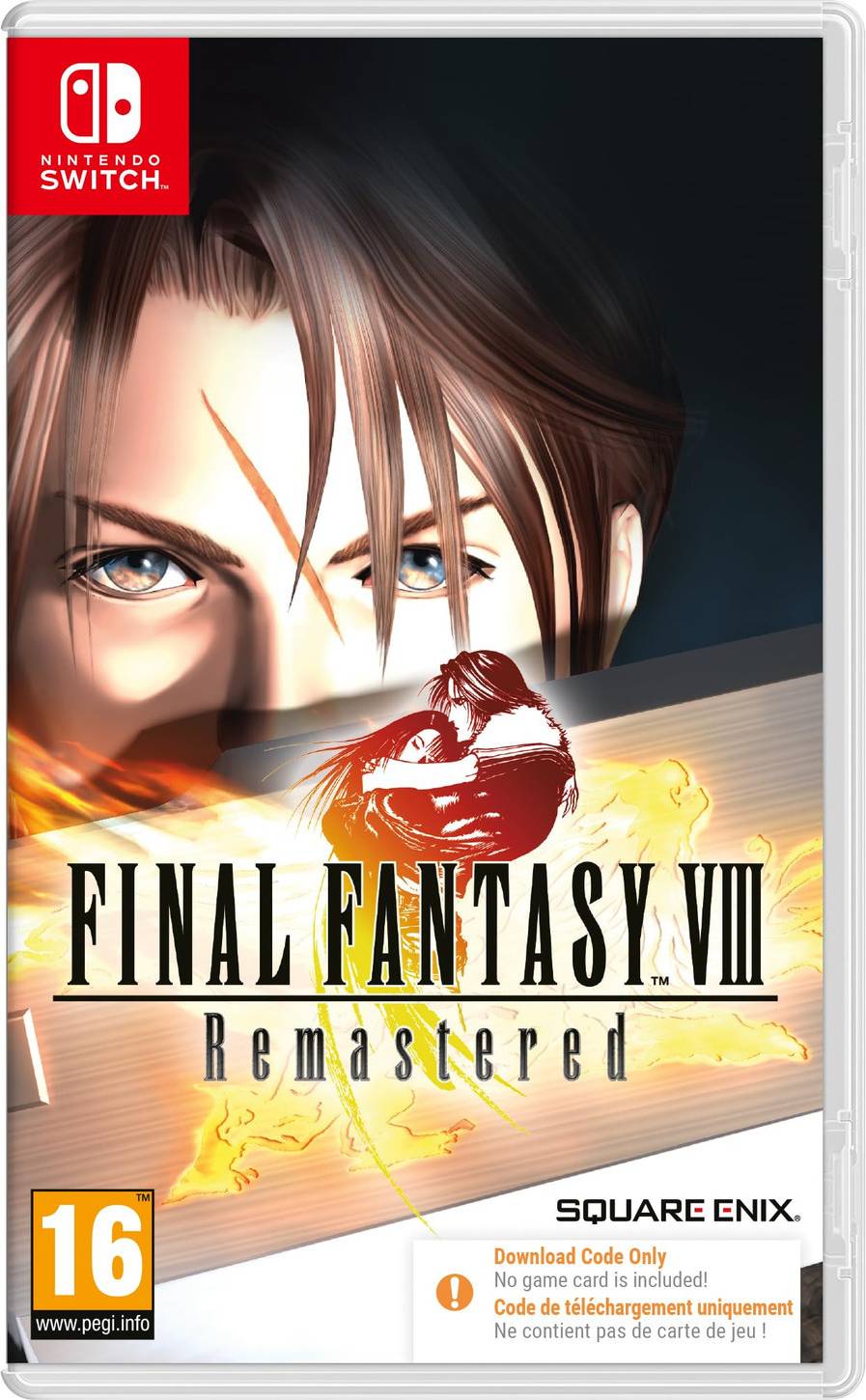 Final Fantasy VIII Remastered Code in Box Switch