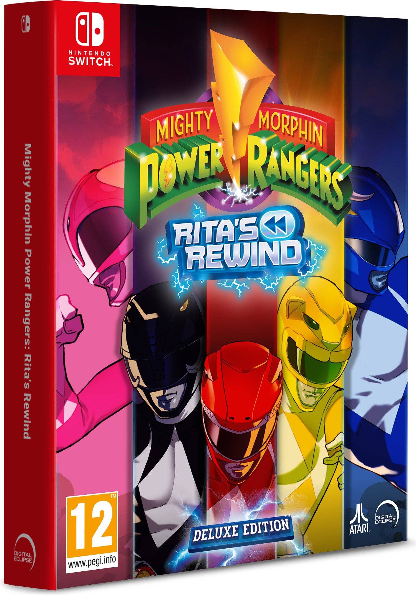 Mighty Morphin Power Rangers Rita's Rewind Deluxe Edition Nintendo Switch
