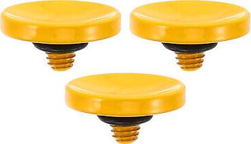 Uxcell Camera Shutter Button 3pcs Release Button Concave Yellow