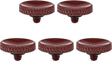 Uxcell Camera Shutter Button 5pcs Dark Red