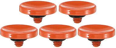 Uxcell Camera Shutter Button 5pcs Orange