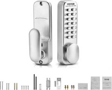 Mechanical Keyless Entry Door Lock 14 Key