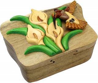 3d puzzles Hummingbird 3D Puzzle Box
