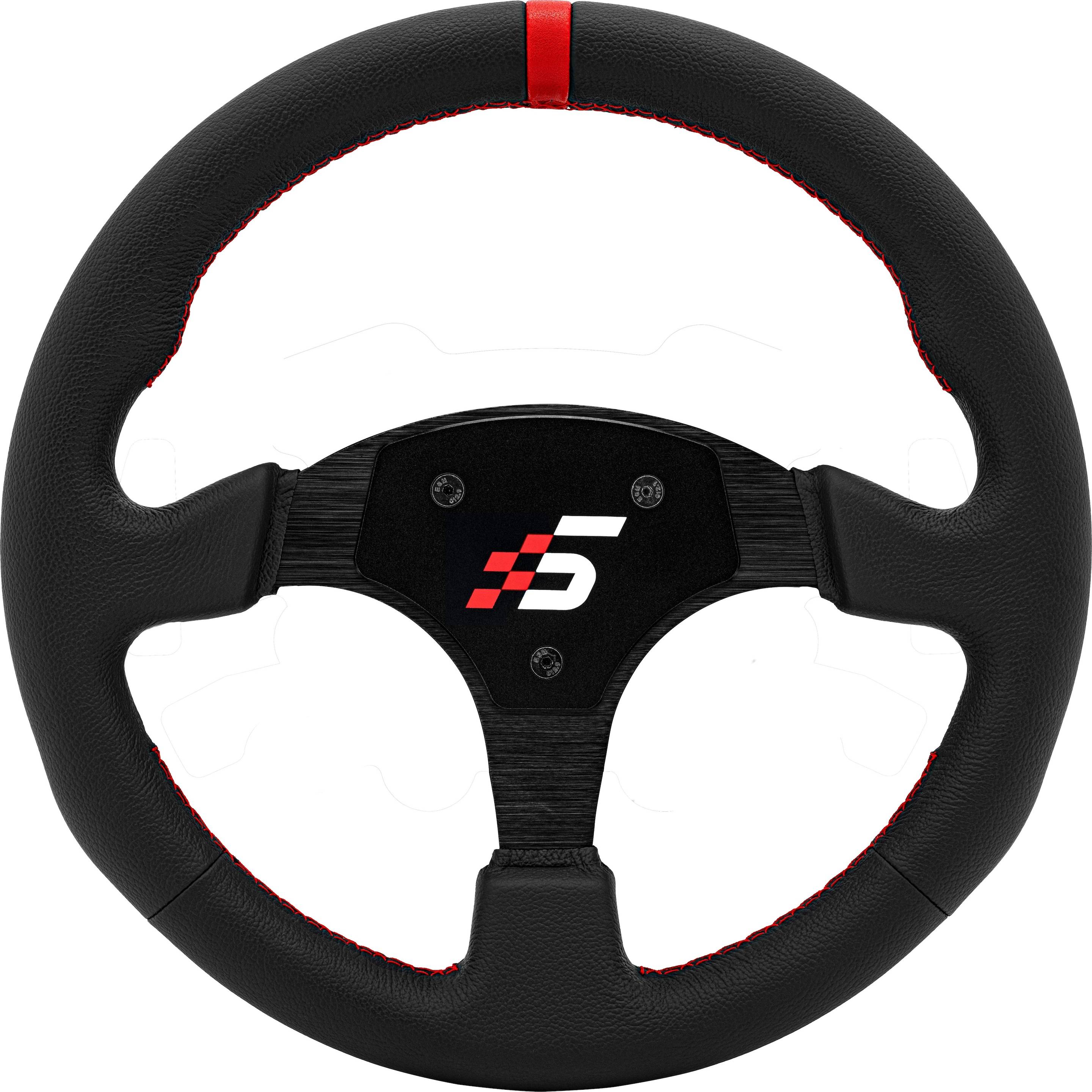 Simagic P-330R Rounded Wheel 330mm Läder
