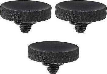 Uxcell Camera Shutter Button 3pcs Matte Black
