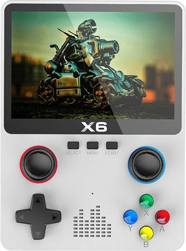 X6 3.5 Inch IPS Screen Handheld Game Player