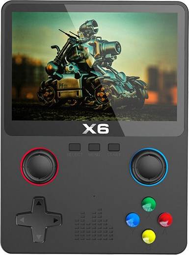 X6 3.5 Inch IPS Screen Handheld Game Player