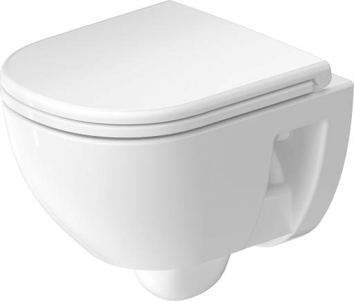 D-Code White High Gloss Rimless Toilet