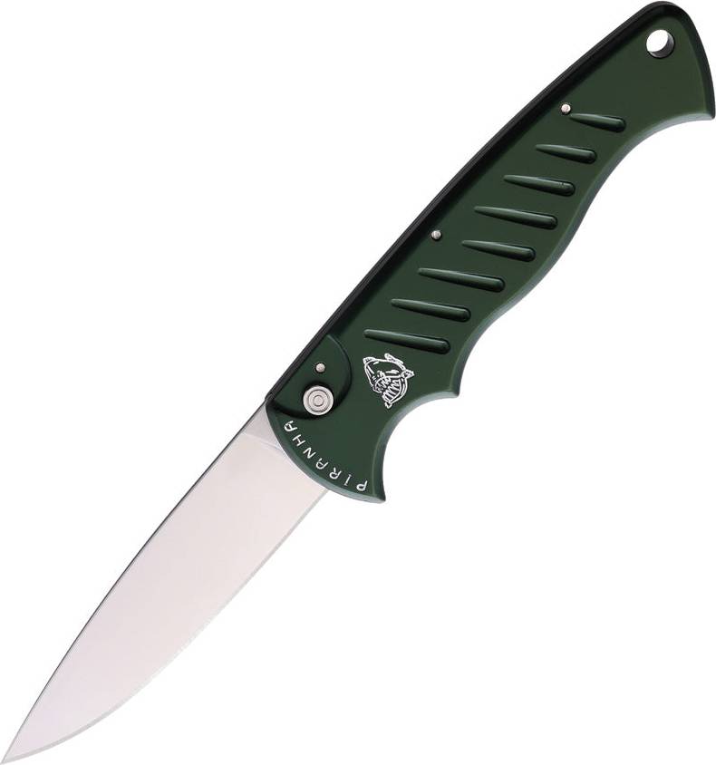 Knives Auto Button Lock Grn