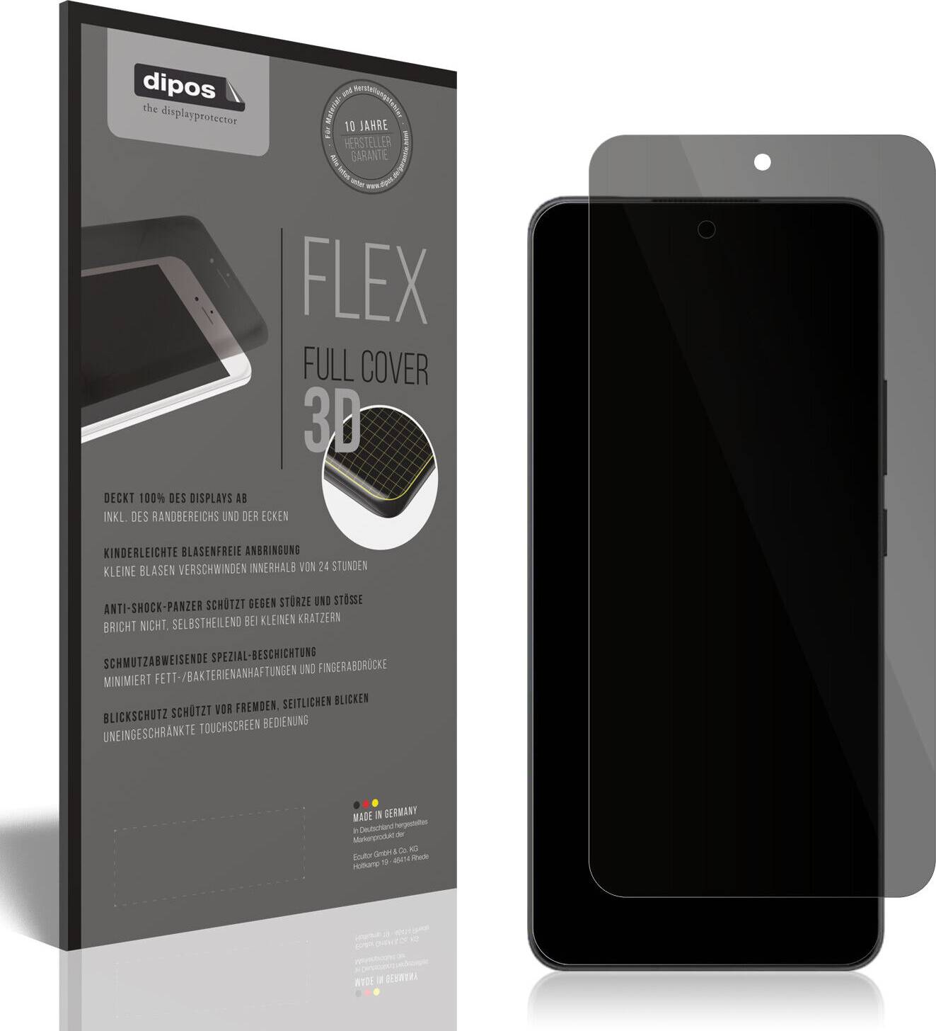 Dipos Full Cover Privacy Film for Oppo Reno13 F 5G Screen Protector