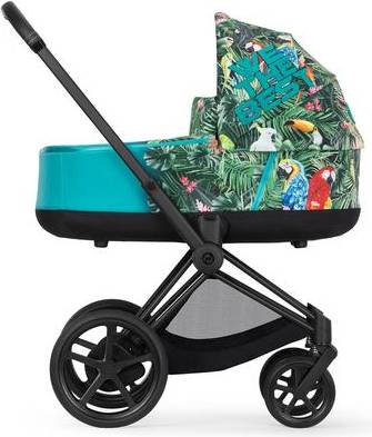 Cybex ePriam Complete Stroller with Lux Bassinet Bundle