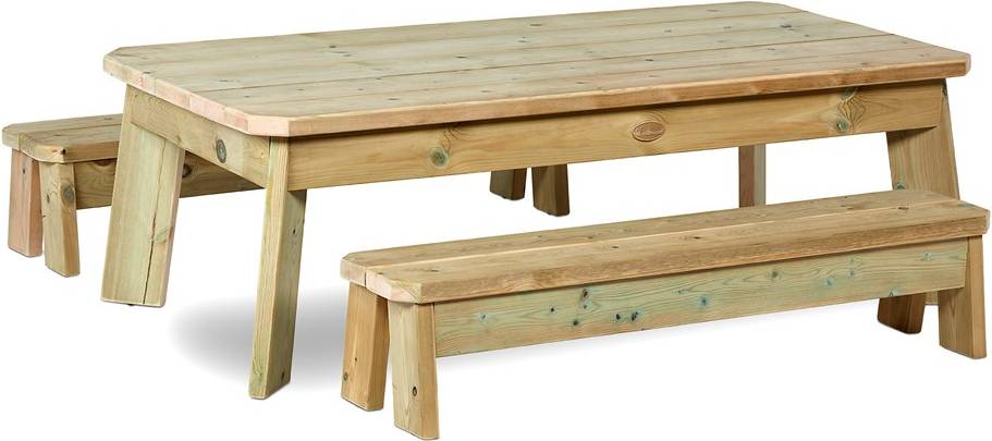 Millhouse Rectangular Toddler Table and Bench Set