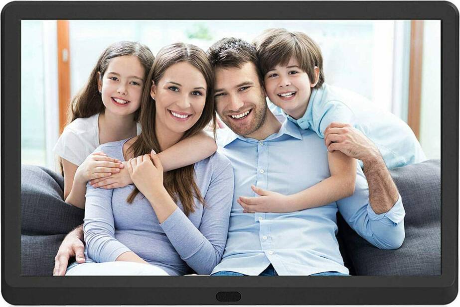 Gacloz Black Digital Photo Frame 7 Inch Remote Control