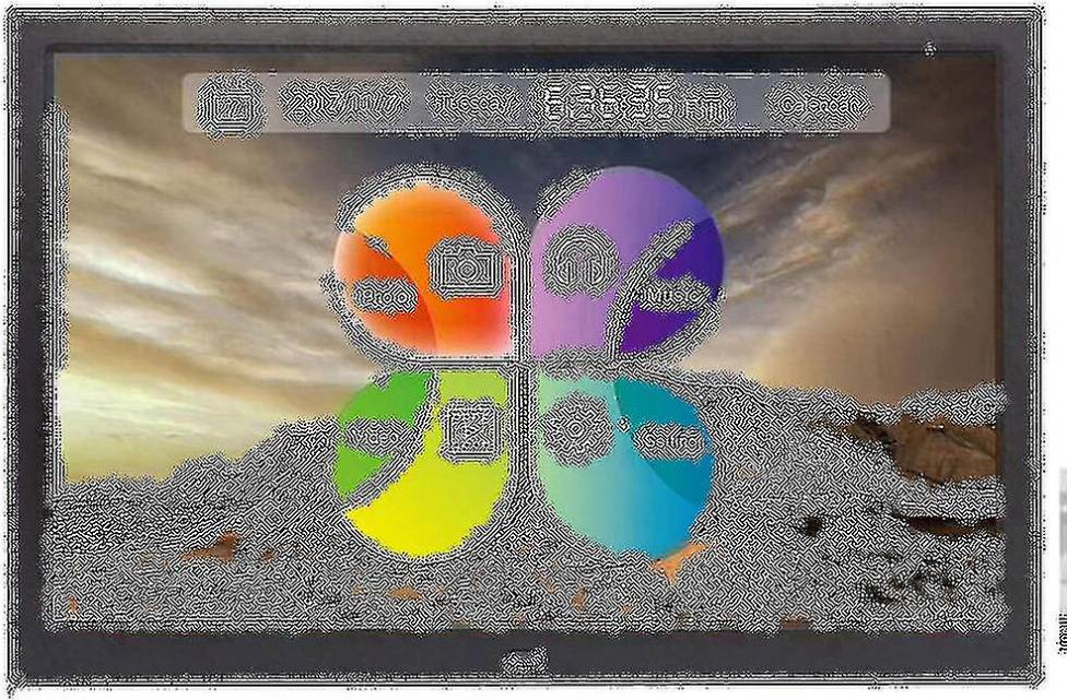 Exogio Digital Picture Frame 12 Inch With Wireless Remote Control