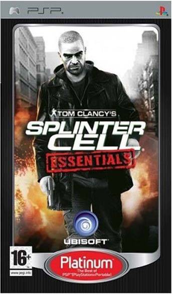 Playstation portable Playstation Games PSP Splinter Cell Double Agent Essentials