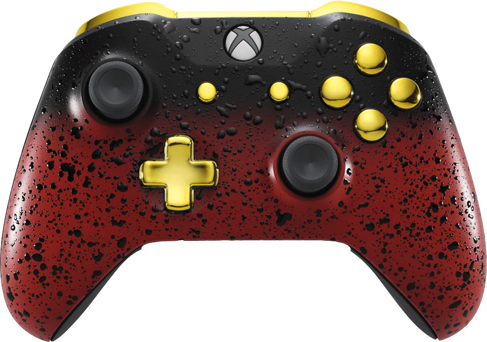 Xbox controller edition Xbox One S Controller 3D Red Shadow Edition